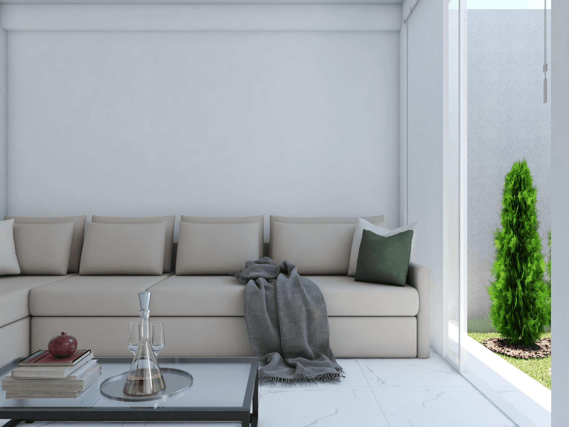 Sala de propuesta residencial