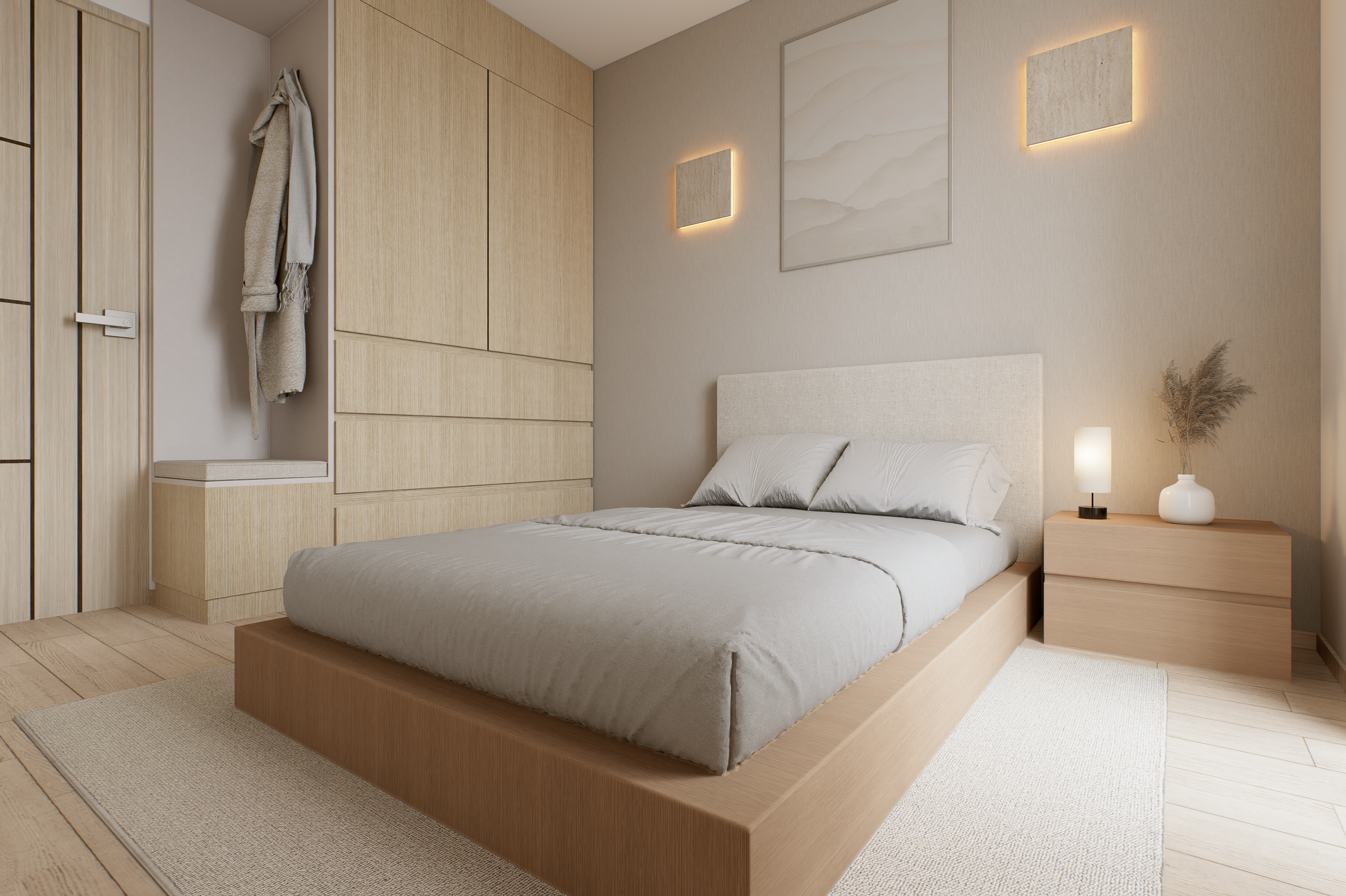 Habitación de Neo Rivera
